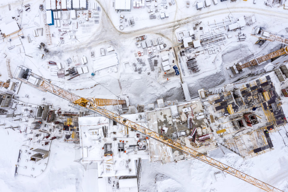 Cold weather concreting