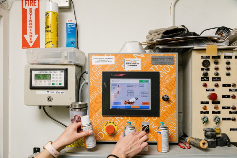 CarbonCure Control Box for Low-Carbon Concrete