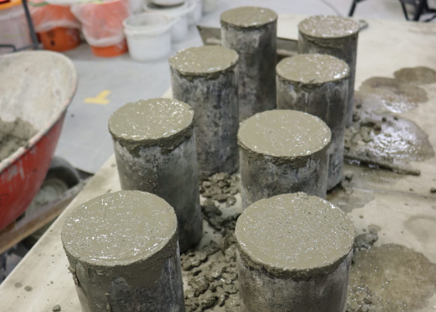 Smoothed Concrete Cylinders