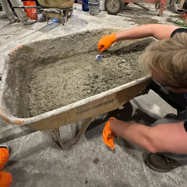 Hank Wildenradt Tests Concrete At CSU Chico
