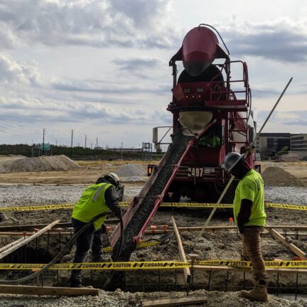 Concrete Pour Imi