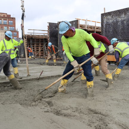 Miller & Long Concrete Smooth CarbonCure Concrete At Amazon HQ2