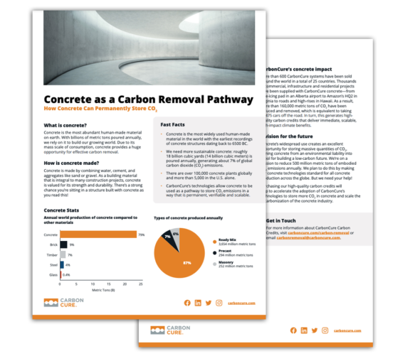 Concrete as a Carbon Storage Pathway Thumbnail