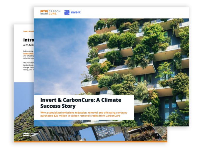 Invert & CarbonCure: A Climate Success Story