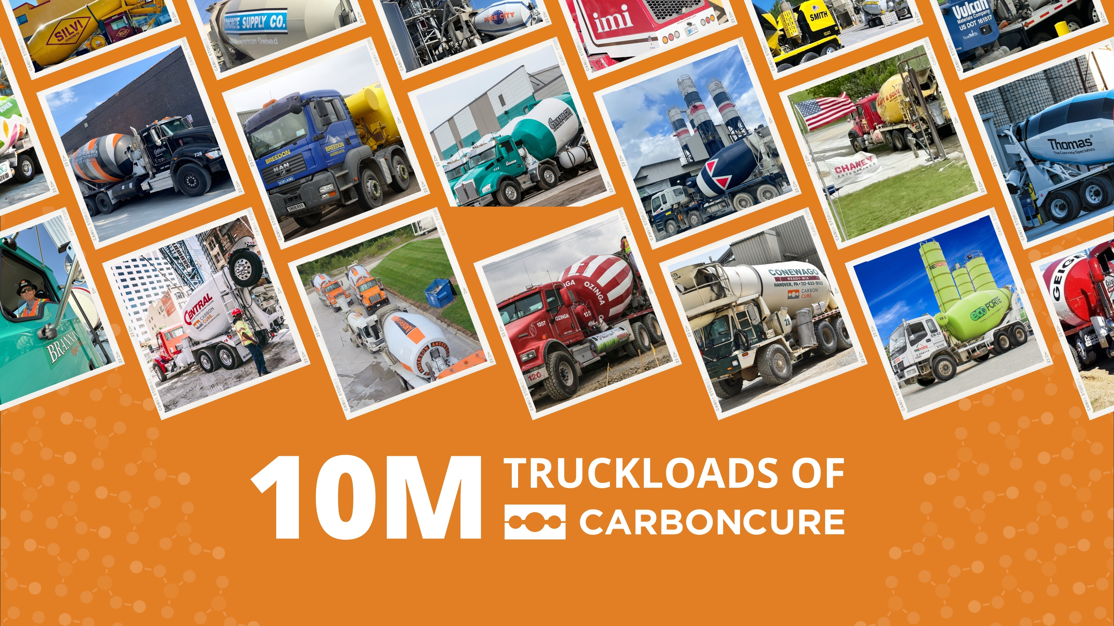 CarbonCure Producers Reach Milestone of 10 Million Truckloads Thumbnail