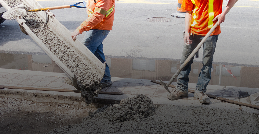 Pouring Concrete